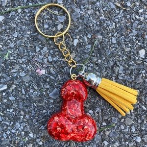 Epoxy Resin “Willy” Keychain